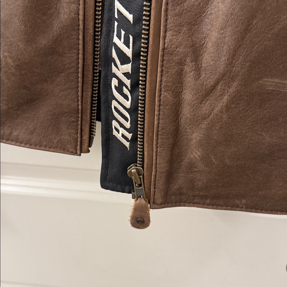 Joe Rocket Classic Cowhide Leather Biker Jacket Women - Picture 7 of 16